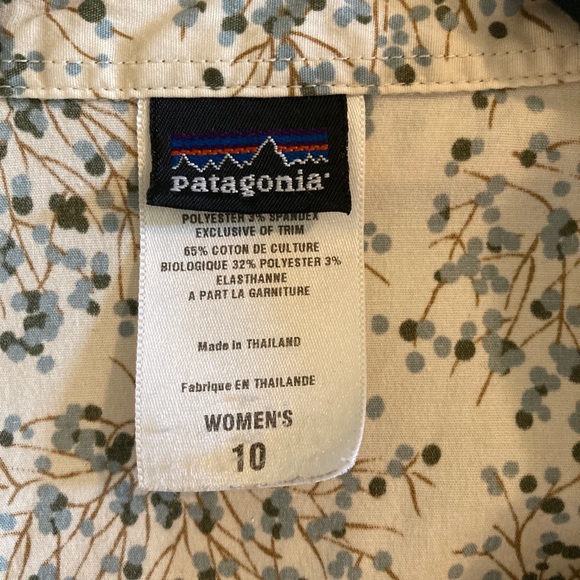 patagonia women’s button down shirt - size 10 (fits xs-s) - Picture 4 of 4